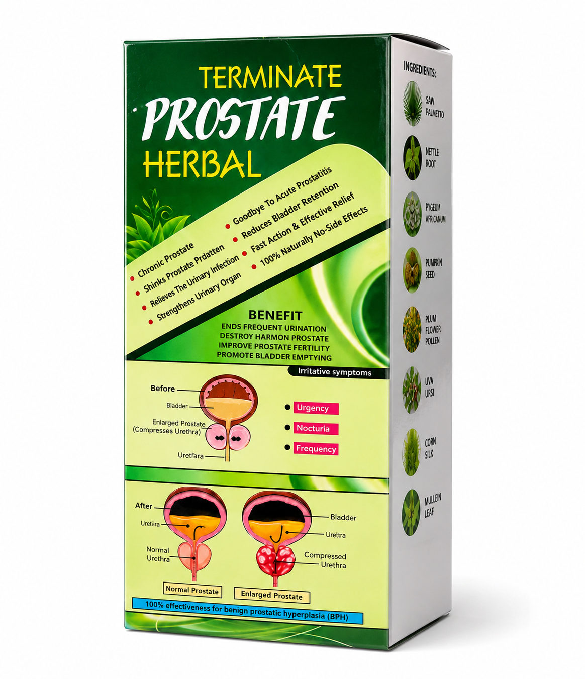 Terminate Prostate Herbal — 1 Litre herbal product by RSK De-Rock Ventures